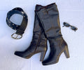 Sleek Brown Leather Boots