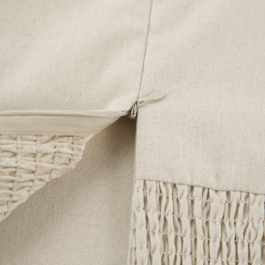 Cotton Linen Midi Dress